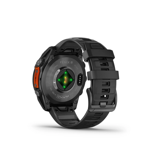 Garmin Fenix 8 47Mm-Slate Gray With Black Silicone Band Eu - Image 5