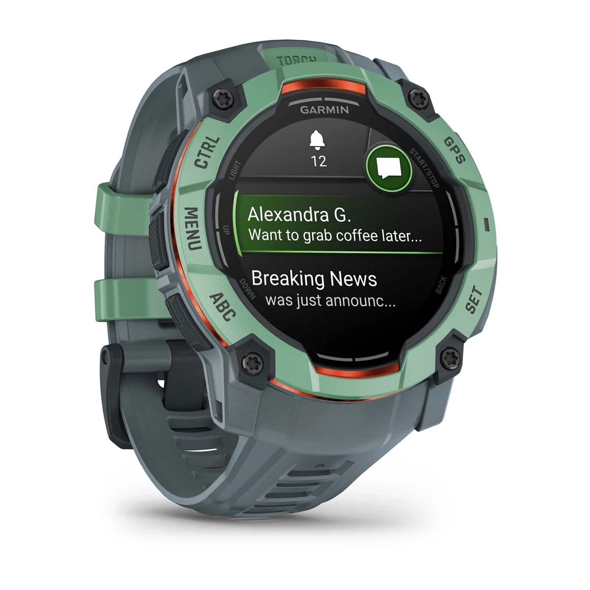 Garmin Instinct 3 50mm-AMOLED-Neotropic Bezel with Twilight Band - Image 7